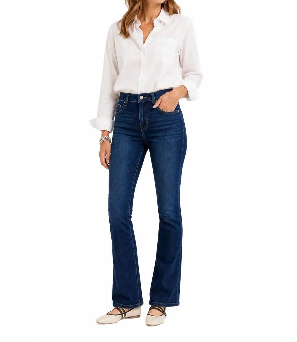 NEW MAC & ME bootcut denim jeans in indigo wash